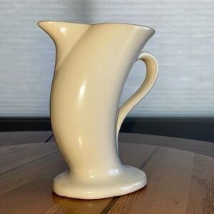 Vintage Weller Pottery Pitcher Ivory
